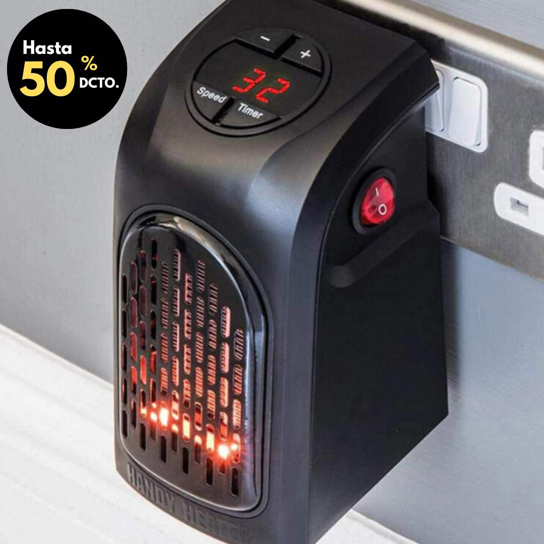 Calefactor Portátil de Bajo Consumo