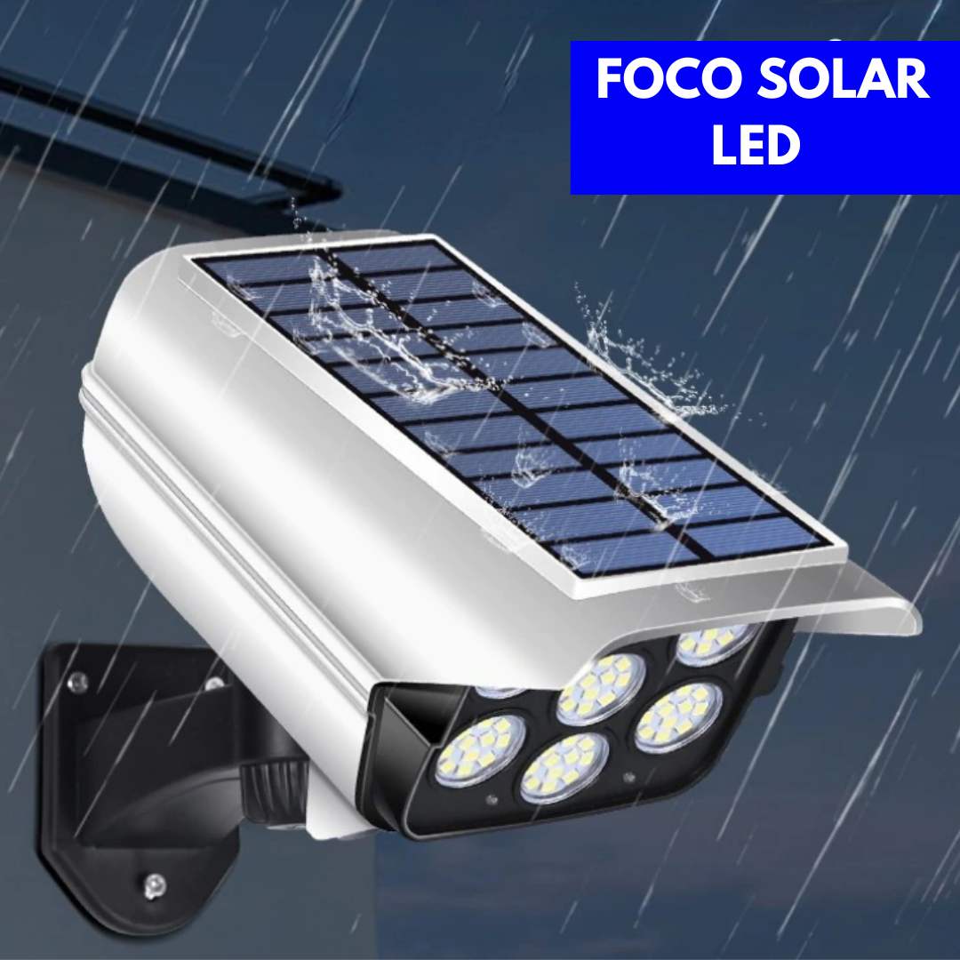 Foco Solar LED Anti Delincuencia