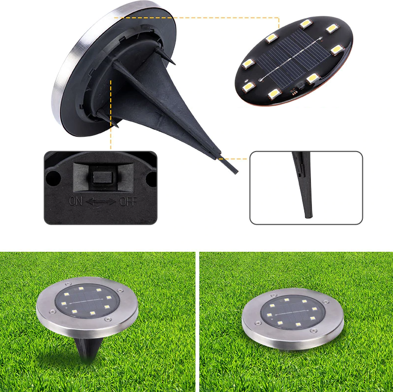 SOLAR LITE™ - 4x Luces Solares LED